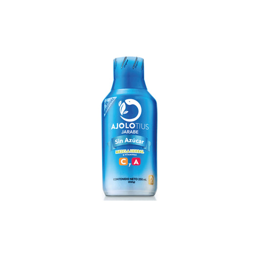AJOLOTIUS JARABE SIN AZUCAR 1 JBE 250 ML