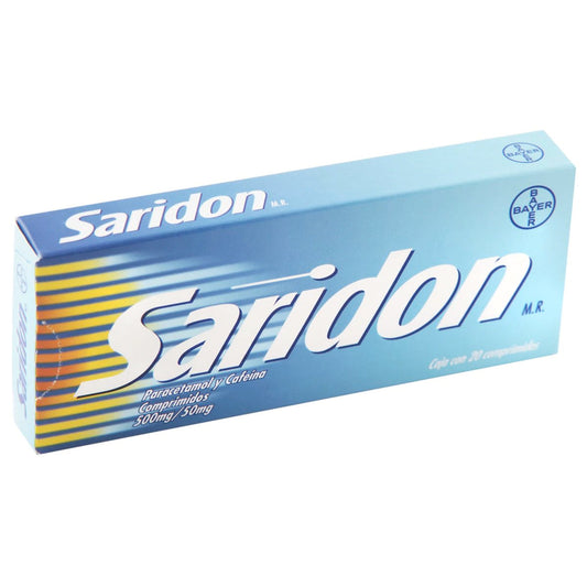 SARIDON 500MG CPR C20