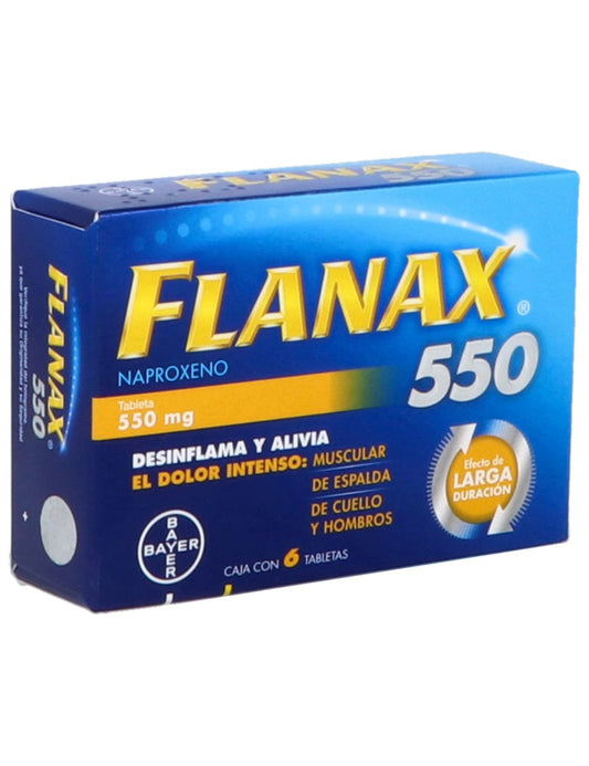 FLANAX 550MG - TAB 6