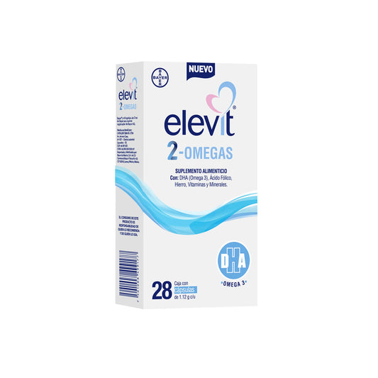ELEVIT 2-OMEGAS SUP ALIM 28CAPS