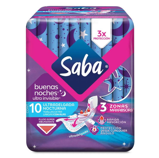 TAS SANIT SABA NOCHE ALAS C/10