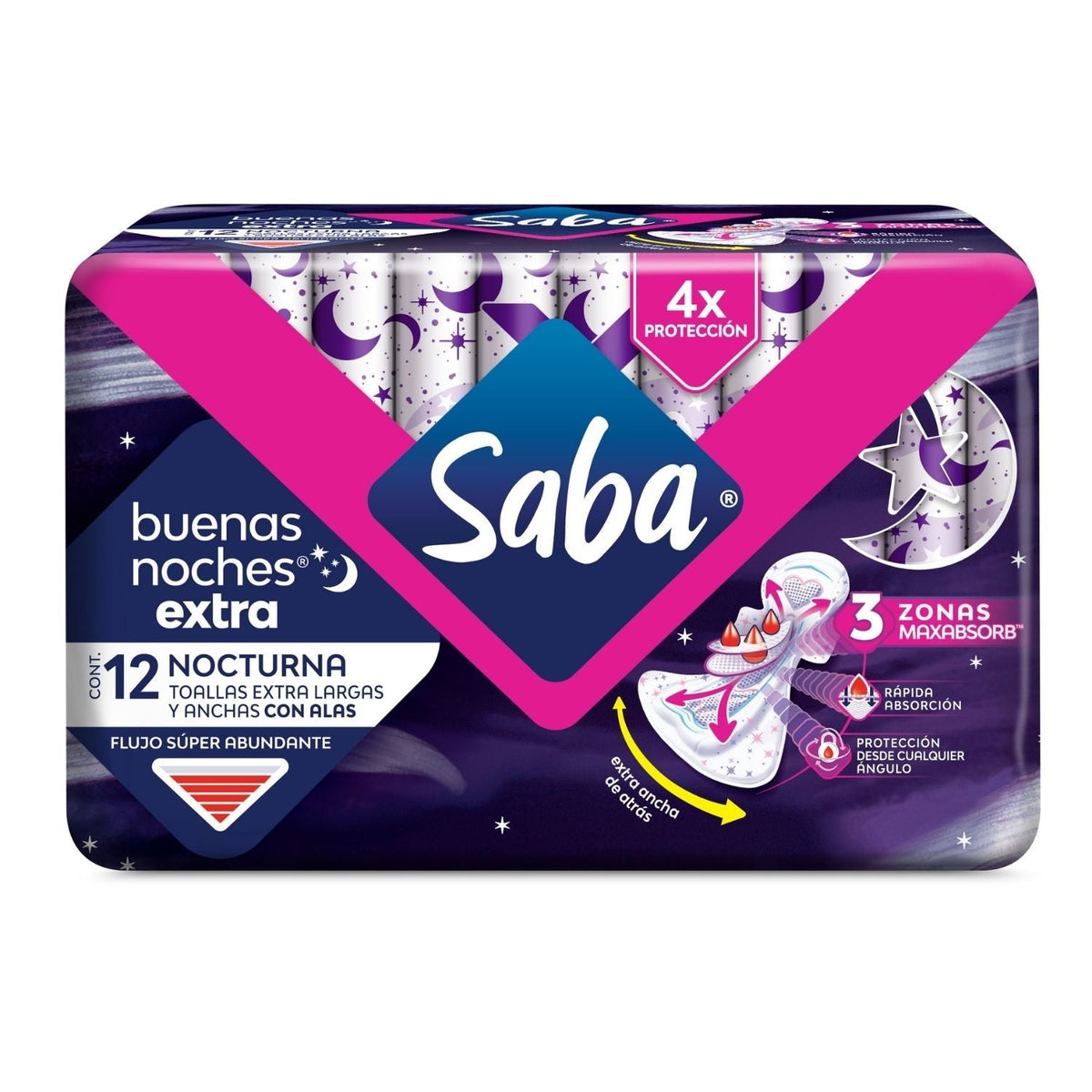 TAS SANIT SABA NOCHE ALAS XLGA12P