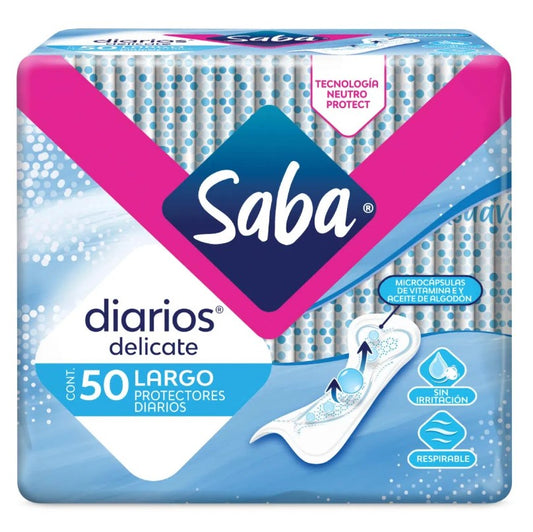 PANTY PROT SABA DIARIOS LGO C/50