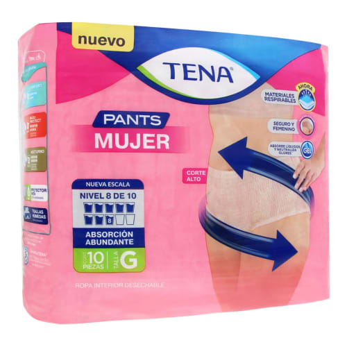 PANAL TENA PANT MJER GDE C/10