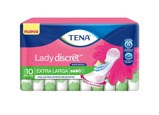 TAS SANIT TENA LADY E-LARGA C/10