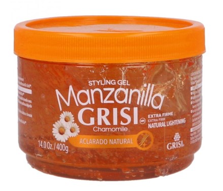 MANZANILLA GRISI GEL EXTRA FIRME GEL ENV. C/400 G.