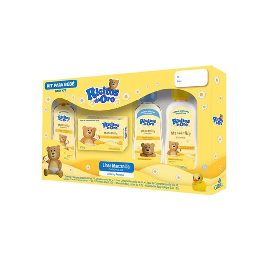 KIT RICITOS DE ORO MZLLA 4PZ