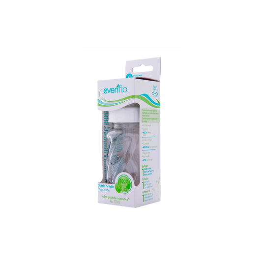 EVENFLO BIB VIDRIO 120ML