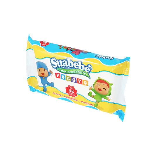 TAS HUM SUABEBE POCOYO C/48PZAS