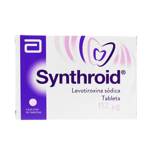 SYNTHROID 112MG C30 TAB