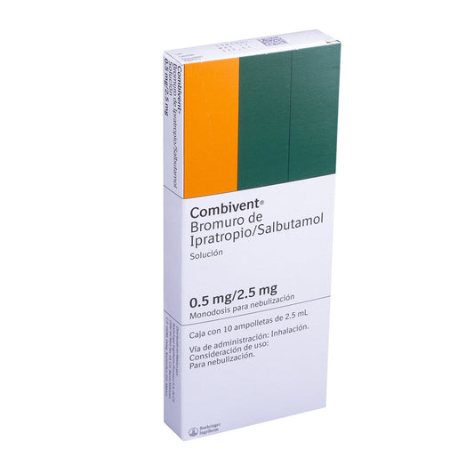 COMBIVENT .5/2.5MG AMP 10X2.5 ML