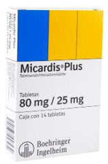 MICARDIS PLUS 80/25MG 14 TAB