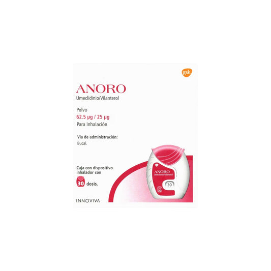 ANORO 62 5/25MCG 30DS