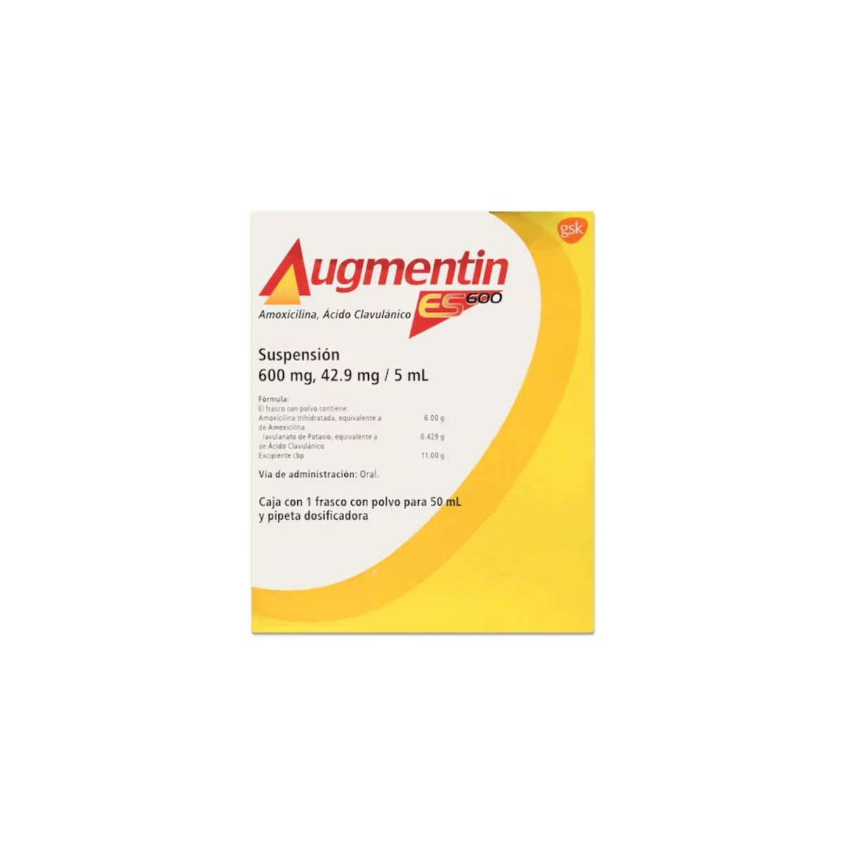 AUGMENTIN ES 600/42.9MG 50ML