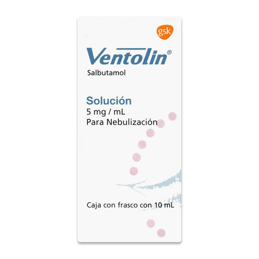 VENTOLIN 5 MG 10 ML SOL