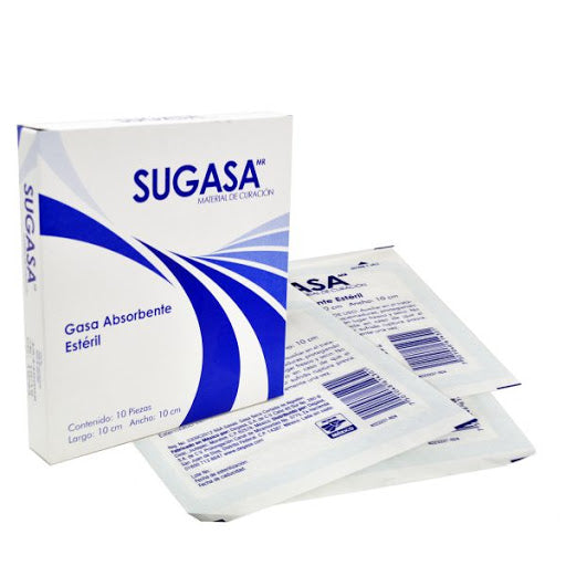 GASA ESTERIL SUGASA 10 GASA 10CMX10 CM