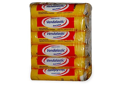 VENDA ELASTICA VENDAL 12 VENDAS 20CMX5 M