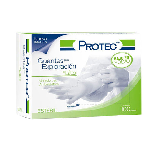 GUANTE EXPL ESTER LATEX CH 1 CJA 100 PZA
