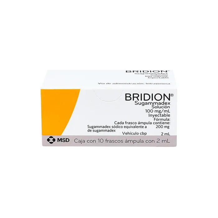 BRIDION 100 mg AMP 10 × 2 mL