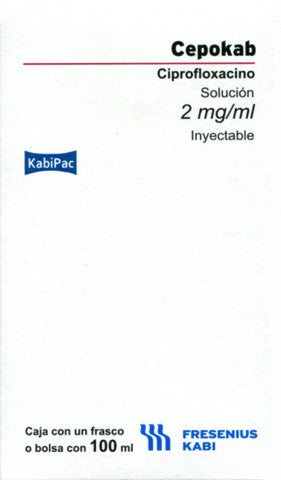 CEPOKAB 1 FCO INY 2 MG/100 ML