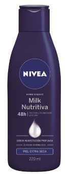 NIVEA MILK NUT 48H P EXT SEC - CRE 220ML