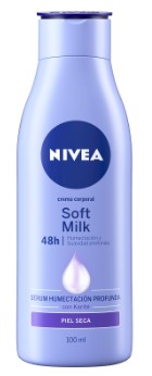 NIVEA SOFT MILK 48H PIEL SEC - CRE 100ML
