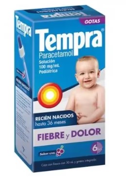 TEMPRA PED 100 MG 30ML GTS