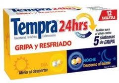 TEMPRA 24 HRS 12 TAB 400 MG