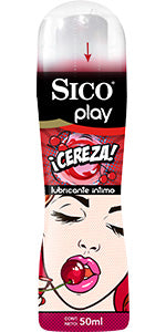 SICO PLAY CEREZA LUBRI INTIMO - GEL 50ML
