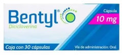 BENTYL 10 MG 30 CAPS
