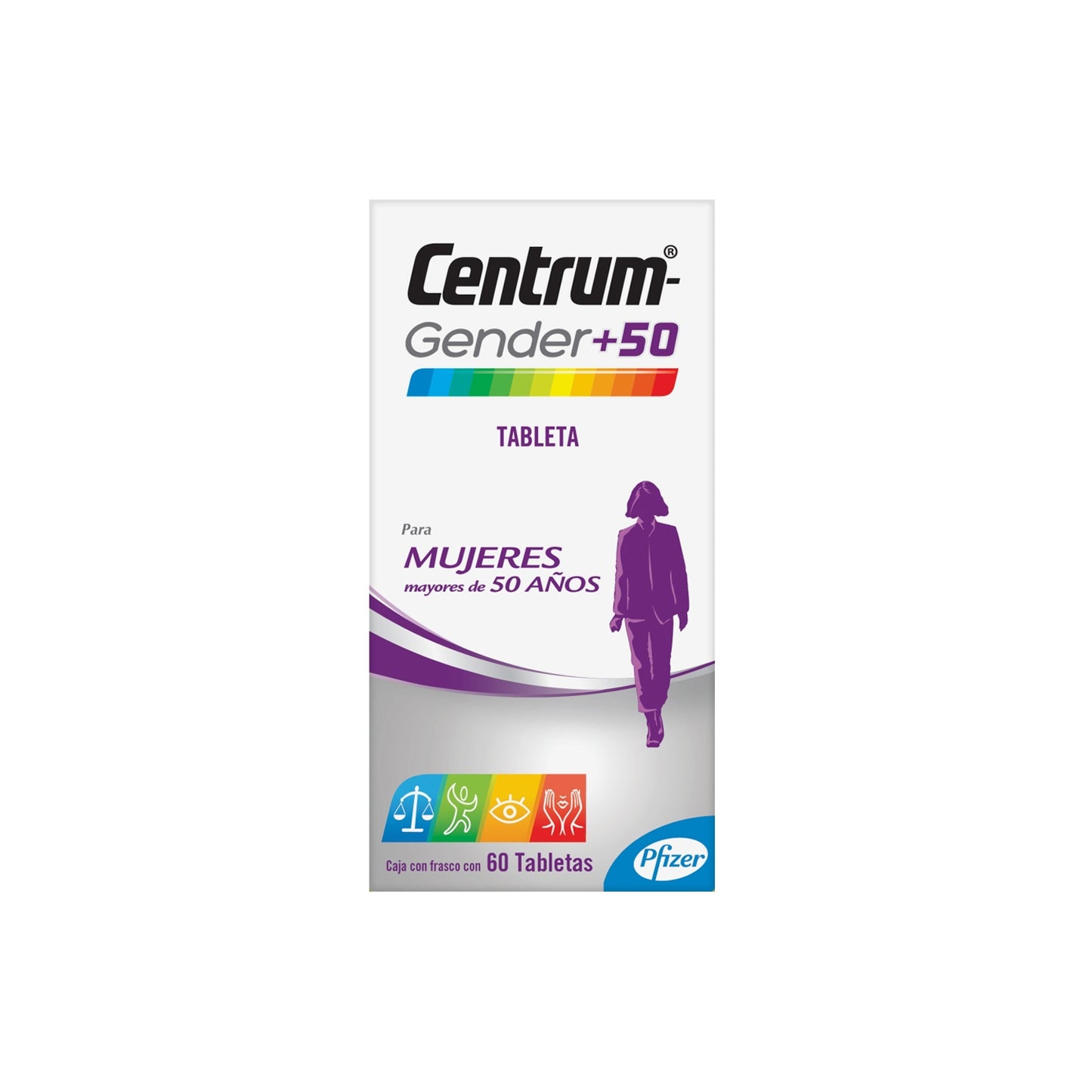 CENTRUM GENDER+50 MUJER 60 TAB