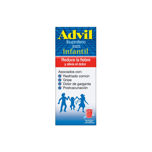 ADVIL INF FRUTAS SUSP 100MG/5ML