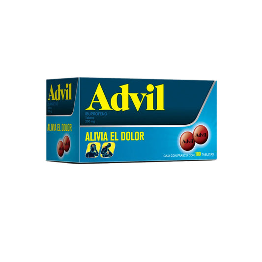 ADVIL 200 MG GRAG 100