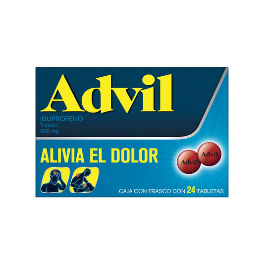 ADVIL 200 MG TAB 24