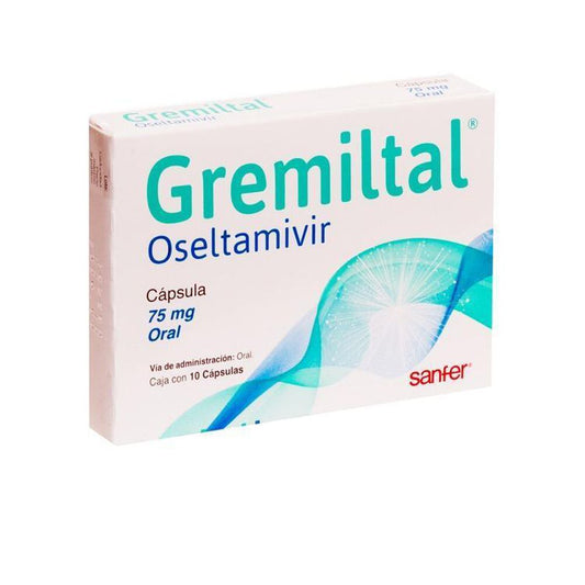 GREMILTAL 75 MG 10 CAPS
