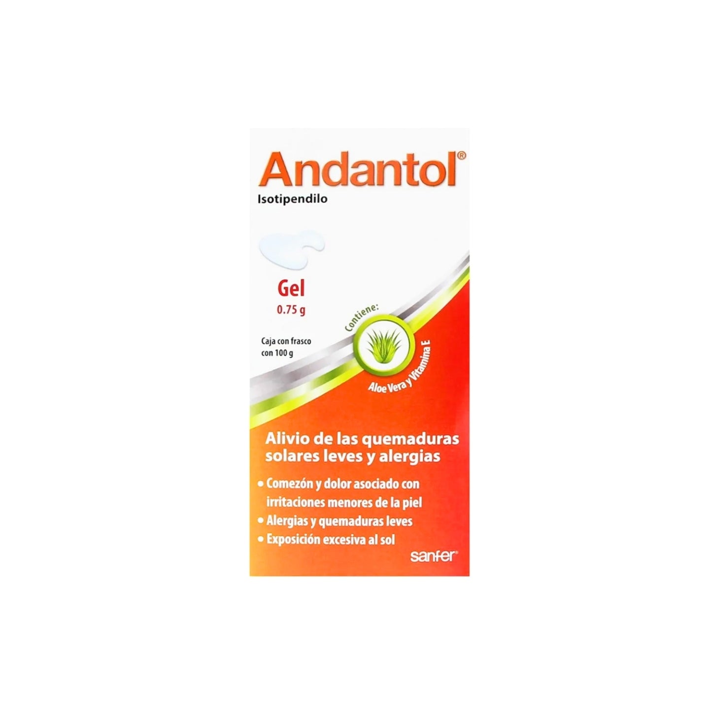 ANDANTOL 0.75G FCO 100G GEL