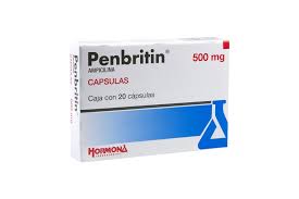 PENBRITIN CAP. 500 MG. CAJA C/20
