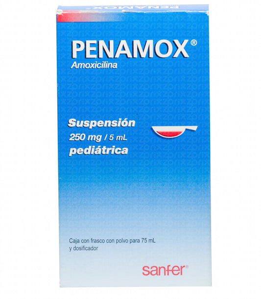 PENAMOX PED 250MG 75 ML SUSP