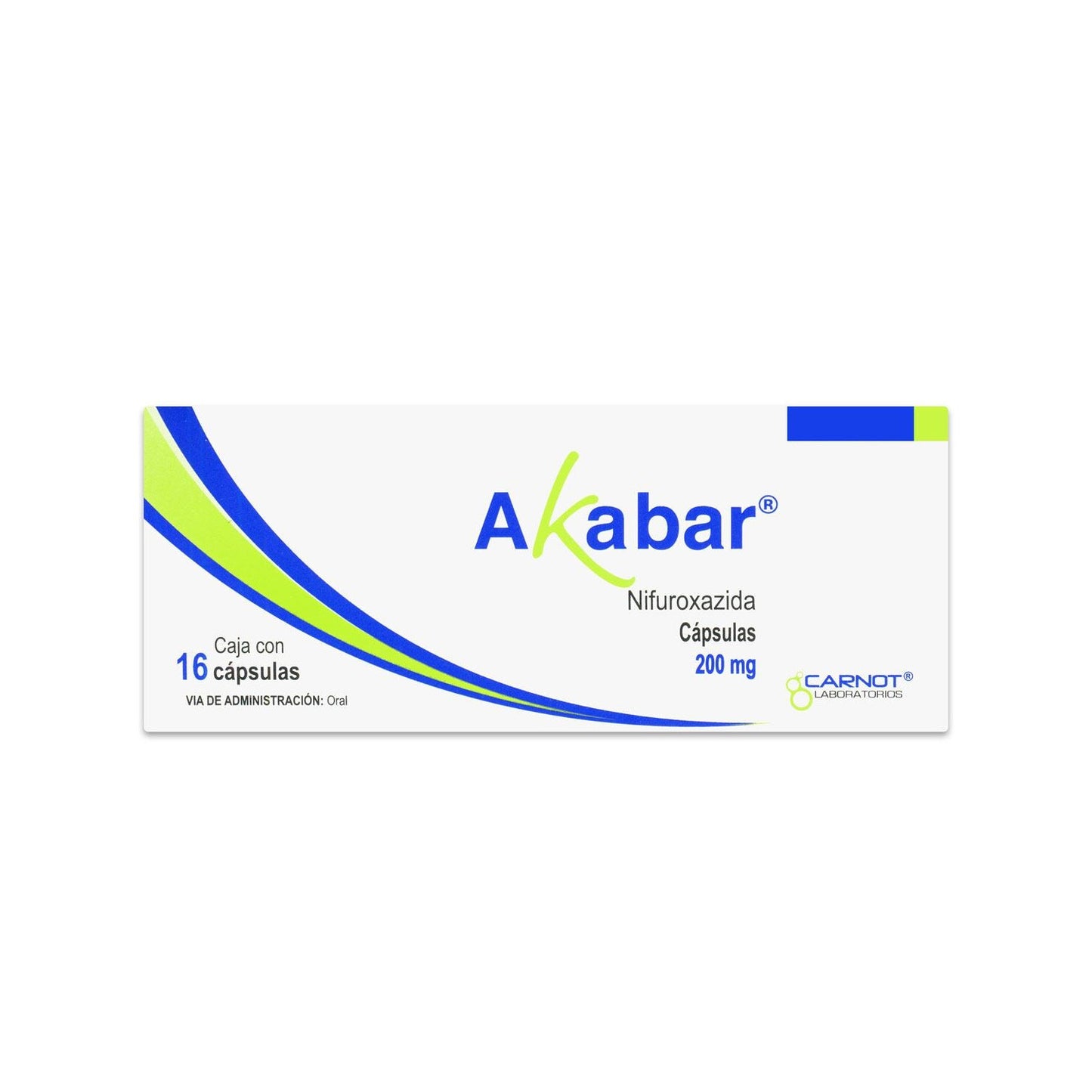 AKABAR 200 MG 16 CAPS