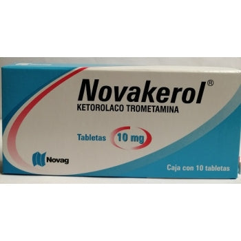 NOVAKEROL TAB. 10 MG. CAJA C/10