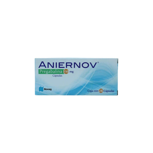 ANIERNOV 28 CAPS 150 MG