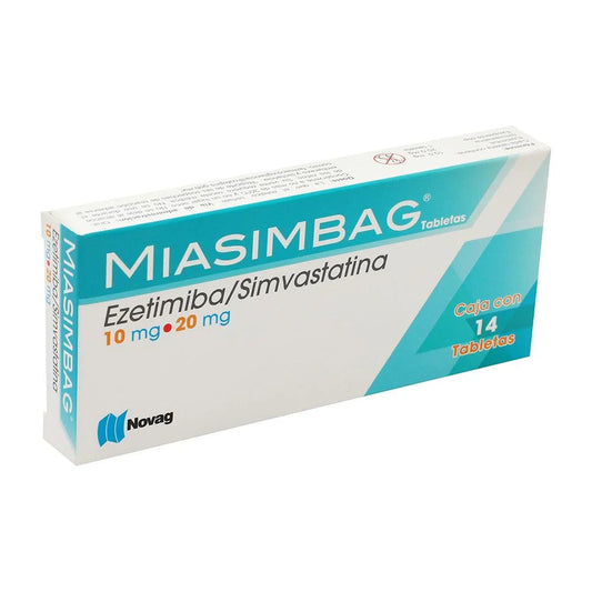 MIASIMBAG TAB 10/20 MG CAJA C14