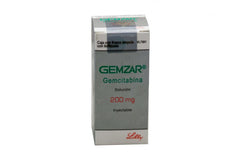 GEMZAR 200MG FCO.AMP.
