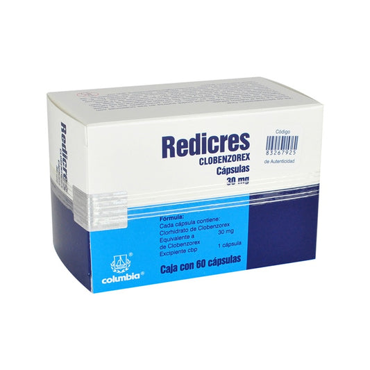 REDICRES 30 MG 60 CAPS