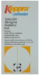KEPPRA 100MG SOL 150ML