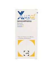 XUZAL 0.5MG INF SOL FCO 200 ML
