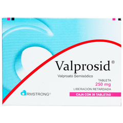 VALPROSID 250 MG 30 TAB