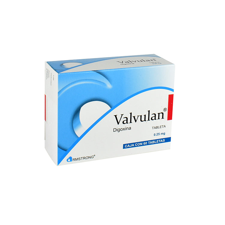 VALVULAN 0 25MG TAB C60