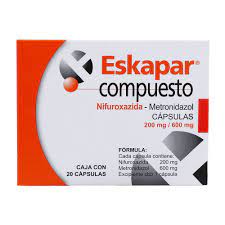 ESKAPAR COMP 200/600 MG 20 CAPS