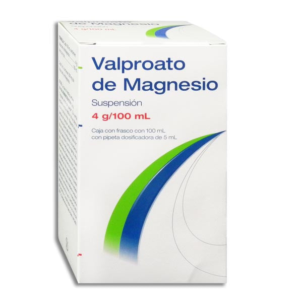 VALPROATO DE MAGNESIO PED SOL 4G/1/100ML